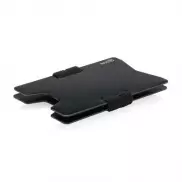 Minimalistyczny portfel, ochrona RFID - czarny, czarny