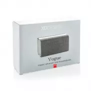 Głośnik bezprzewodowy 6W Vogue, power bank 4000 mAh - szary