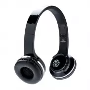 Bezprzewodowe słuchawki nauszne, głośnik bezprzewodowy 6W - czarny