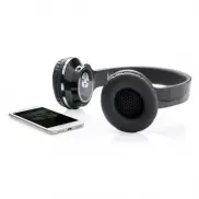 Bezprzewodowe słuchawki nauszne, głośnik bezprzewodowy 6W - czarny