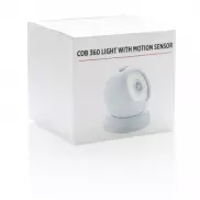 Lampka COB 360, czujnik ruchu - biały