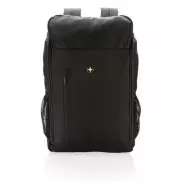 Plecak na laptopa 15' Swiss Peak, ochrona RFID - czarny