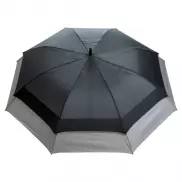 Rozszerzalny parasol automatyczny 23' do 27' Swiss Peak - czarny, szary
