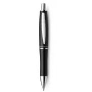 Zestaw piśmienny Charles Dickens, ołówek mechaniczny, długopis i etui - czarny