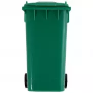 Pojemnik na przybory do pisania 'kontener na śmieci' - zielony