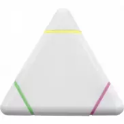 Zakreślacz 'trójkąt' - biały