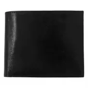 Skórzany portfel Mauro Conti | Mateo - czarny