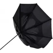 Wiatroodporny parasol manualny - czarny