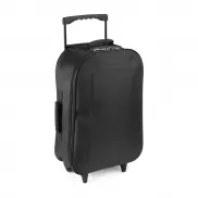 Składana walizka, torba na kółkach - czarny