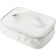 Torba termoizolacyjna, pudełko śniadaniowe 1,2 L, sztućce - biały