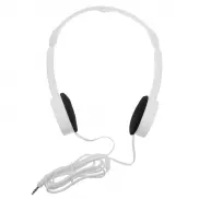 Składane słuchawki nauszne - biały