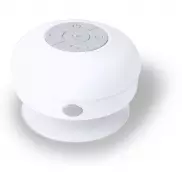 Głośnik bezprzewodowy 3W, stojak na telefon - biały