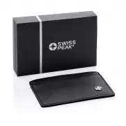 Etui na karty kredytowe Swiss Peak, ochrona RFID - czarny