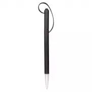 Notatnik ok. A6 z długopisem z zatyczką, touch pen - czarny