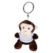 Pluszowa małpka, brelok | Karly - brązowy