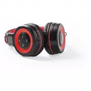Składane bezprzewodowe słuchawki nauszne - czerwony
