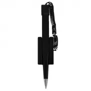 Długopis z podstawką - czarny