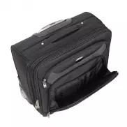 Walizka, torba podróżna na kółkach, torba na laptopa 17' - czarny