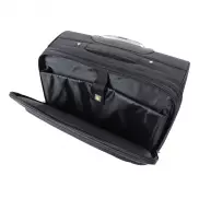 Walizka, torba podróżna na kółkach, torba na laptopa 17' - czarny