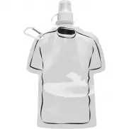 Składana butelka sportowa 320 ml 'koszulka' - biały