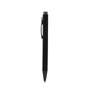Długopis z wysokiej jakości plastiku i metalu - czarny