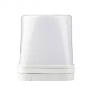 Hub USB 2.0, pojemnik na przybory do pisania, stojak na telefon, lampka LED - biały