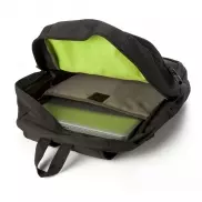 Plecak na laptopa, ochrona RFID - czarny