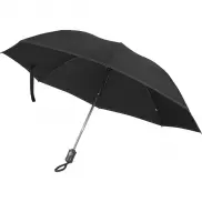 Odwracalny, składany parasol automatyczny - czarny