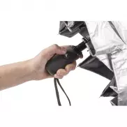 Składany parasol automatyczny - srebrny