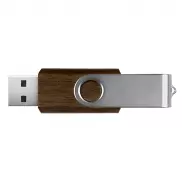 Pamięć USB 'twist' - brązowy