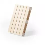 Drewniana podkładka pod kubek 'paleta' - drewno