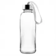 Szklana butelka 420 ml | Bob - biały