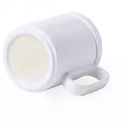 Kubek ceramiczny 350 ml, ładowarka bezprzewodowa 5W-10W, podgrzewacz do kubka - biały