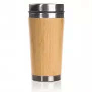 Bambusowy kubek termiczny 500 ml | Mark - drewno