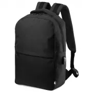 Plecak na laptopa 15' RPET - czarny
