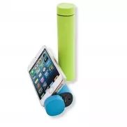 Urządzenie wielofunkcyjne Air Gifts 3 w 1, power bank 3500 mAh, głośnik i stojak na telefon - niebieski