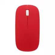 Bezprzewodowa mysz komputerowa - czerwony