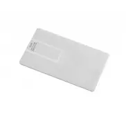 Pamięć USB 'karta kredytowa' - biały