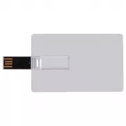 Pamięć USB 'karta kredytowa' - biały