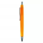 Notatnik A6 z długopisem - pomarańczowy