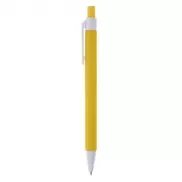 Notatnik ok. A5 z długopisem - żółty