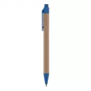 Notatnik ok. A6 z długopisem - niebieski