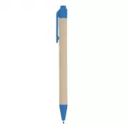 Notatnik ok. A5 z długopisem | Salvatore - niebieski