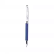 Zestaw piśmienny, długopis i pióro kulkowe - niebieski