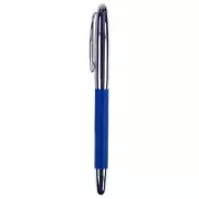 Zestaw piśmienny, długopis i pióro kulkowe - niebieski