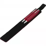 Zestaw piśmienny, długopis i ołówek mechaniczny - czerwony