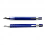 Zestaw piśmienny, długopis i ołówek mechaniczny - niebieski