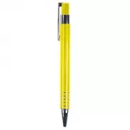 Zestaw piśmienny, długopis i ołówek mechaniczny - żółty