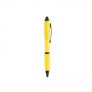Długopis, touch pen - żółty