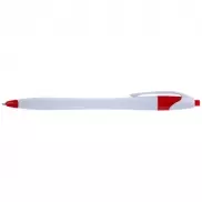 Długopis - biało-czerwony